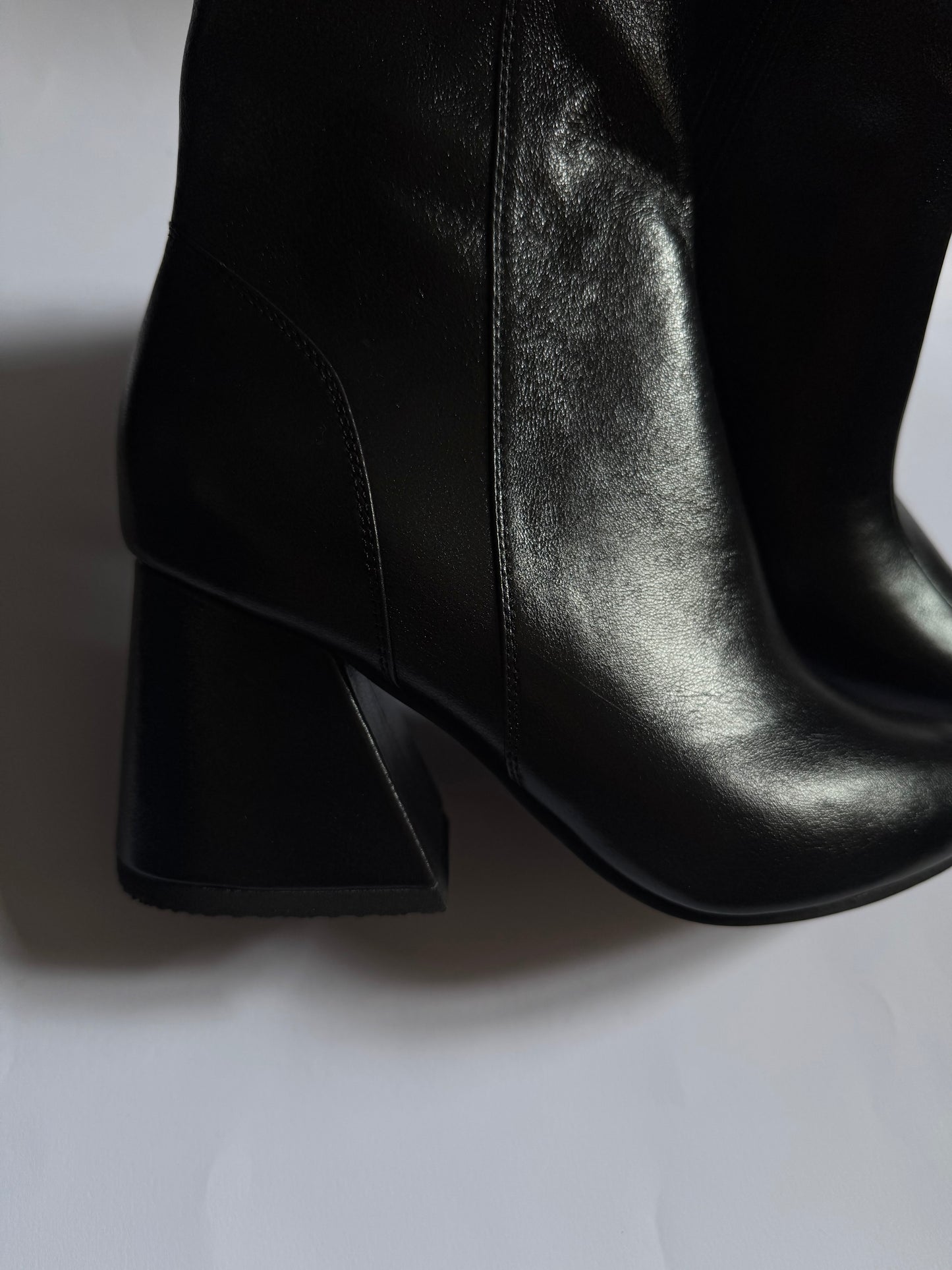 Botín MORA negro shine