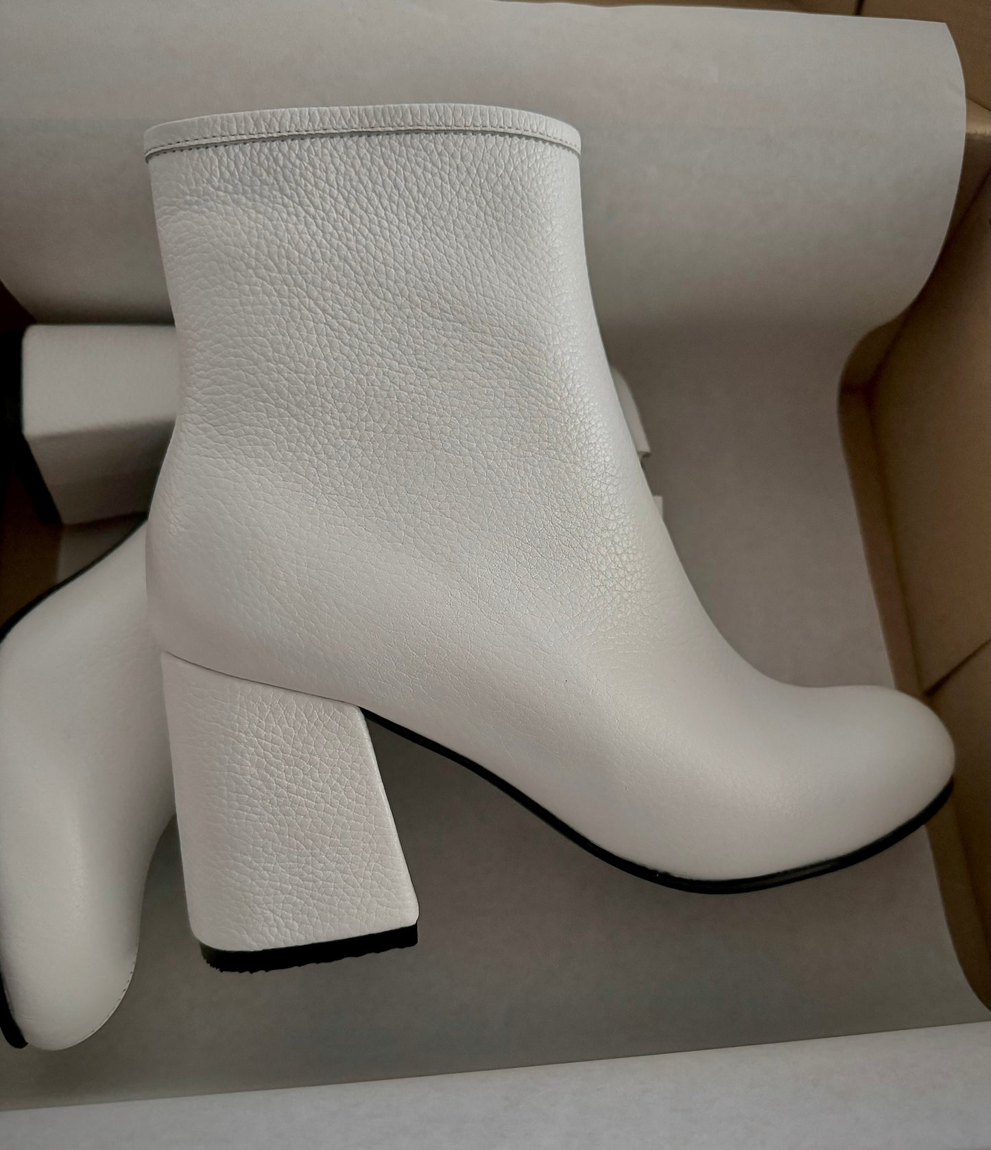 Botín MARTHA blanco