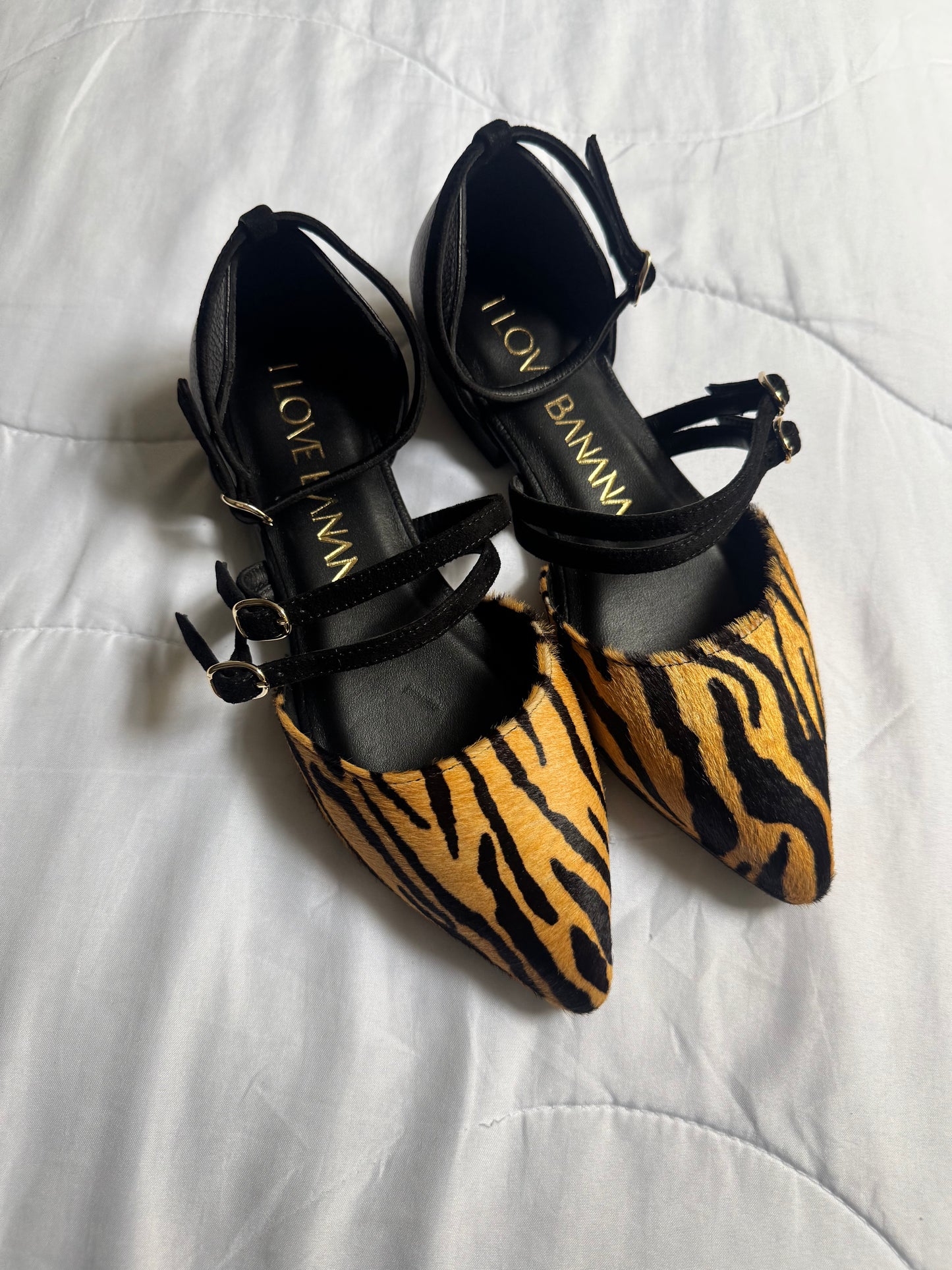 Flats FRANCISCA print pelo