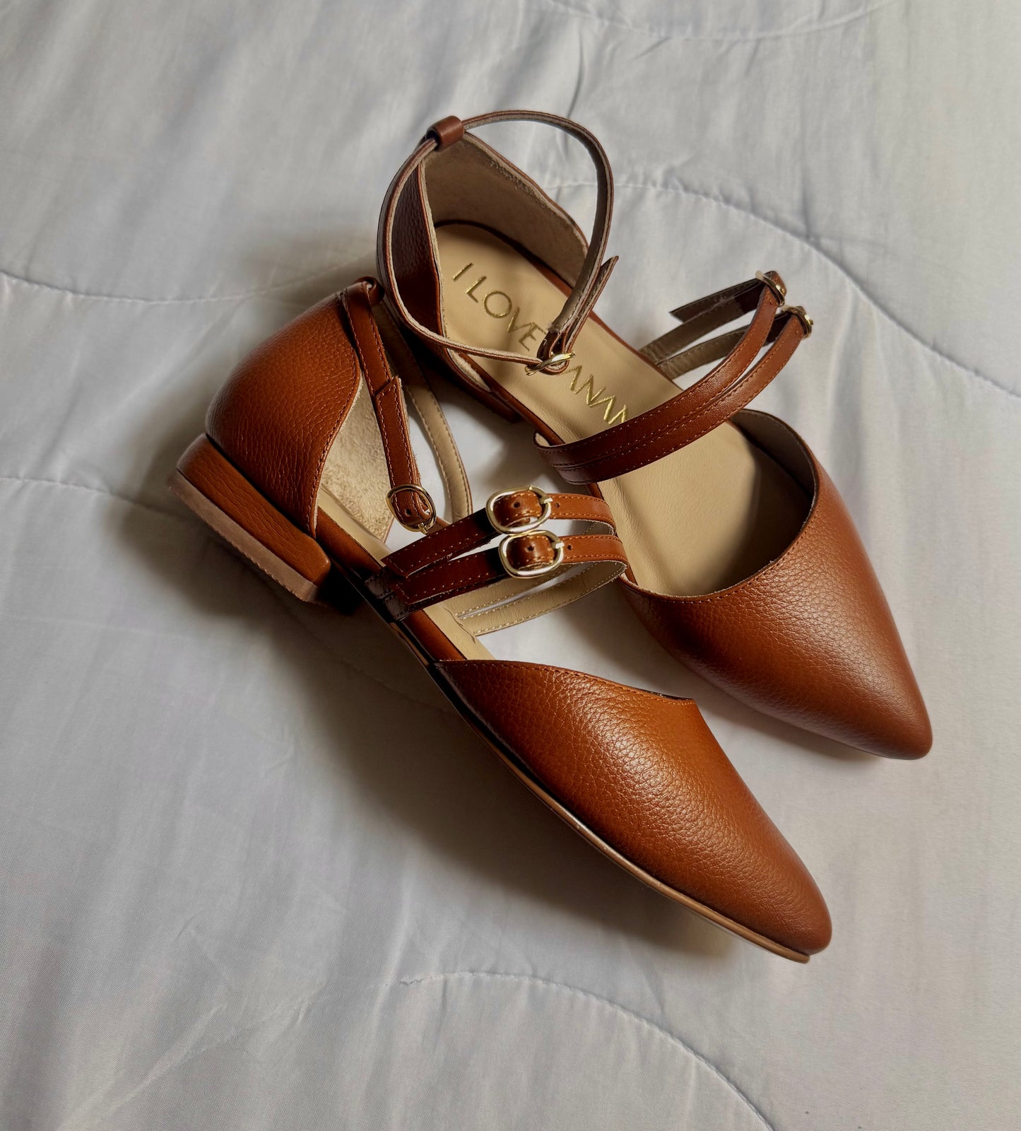 Flats FRANCISCA camell